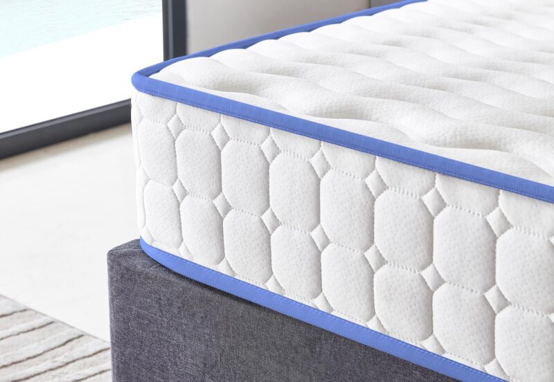 Vaikun 1000 Pocket Spring Memory Foam Mattress – Cool Blue Comfort - Image 3